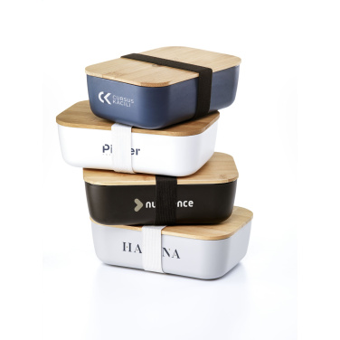 Logotrade advertising product image of: Midori Bamboo Lunchbox